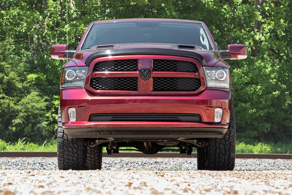 Rough Country 3" Suspension Lift Kit with N3 Struts & N3 Rear Shocks for Ram 1500 4WD (2012-2018) - Silver Upper Control Arms