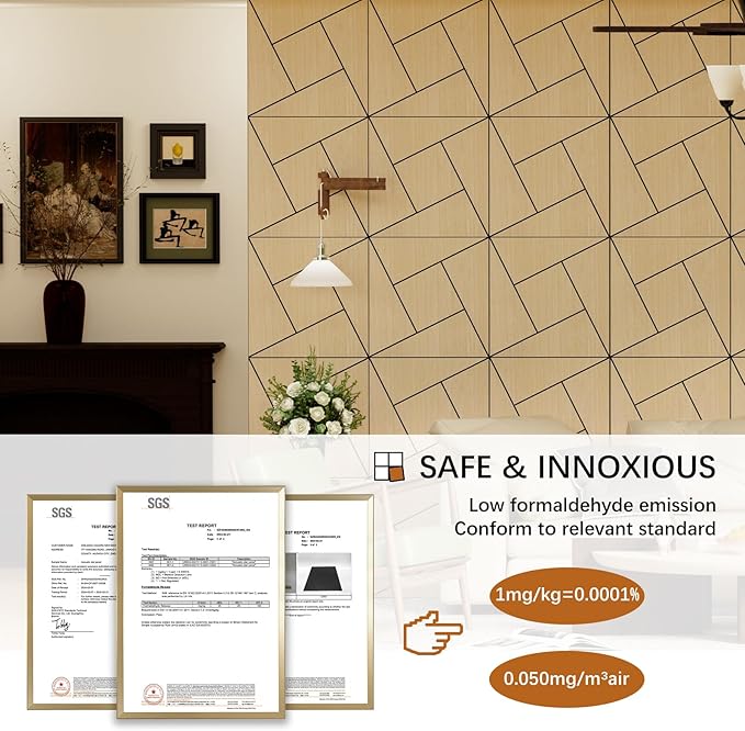 ARMURO 4 Packs Acoustic Wall Panels