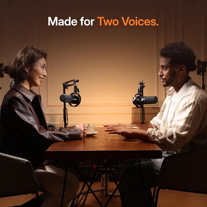 MAONO PD200W Hybrid Wireless Podcast Equipment Bundle