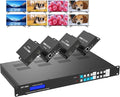MT-VIKI 4K HDMI Matrix Extender 4x4 4K60Hz 4:4:4 Over CAT6/7/8 Cable, Matrix