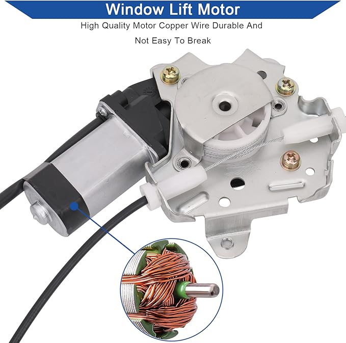 Obaee 741-349 Front Passenger Side Power Window Lift Regulator