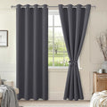 Hiasan Blackout Curtains for Bedroom, 52 x 96 Inches Long