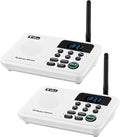 Wuloo Intercoms Wireless for Home 1 Mile Range 22 Channel 100 Digital Code