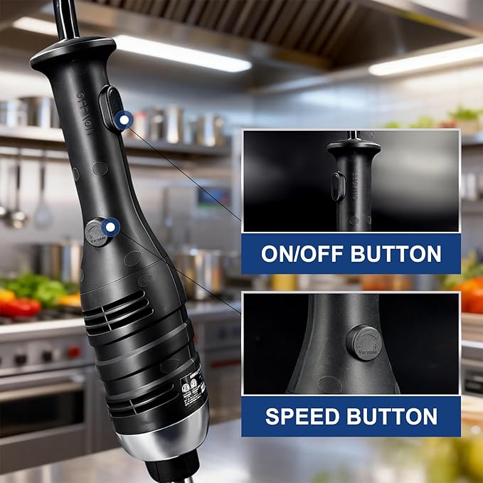 VONCI 280W Commercial Immersion Blender, Light Duty Hand Blender