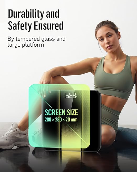 RunStar Digital Bathroom Scale for Body Weight