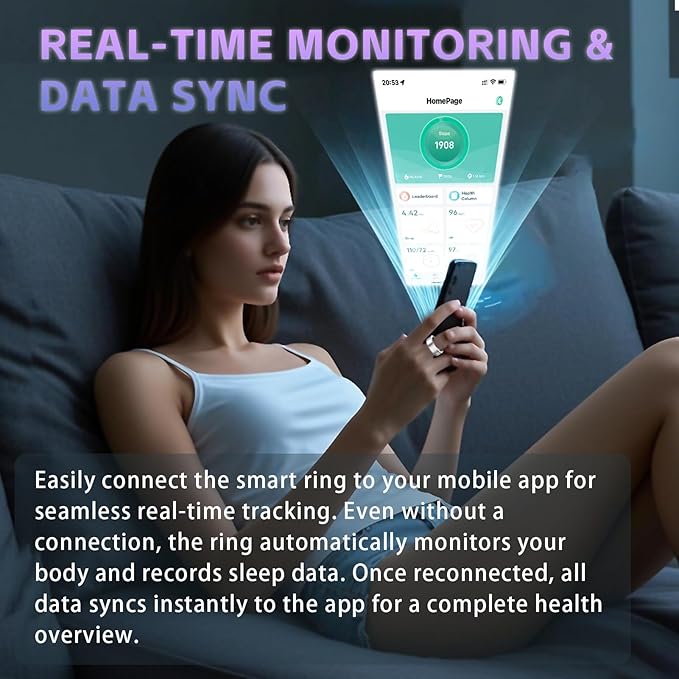 Smart Ring for Women – Fitness Tracker Ring