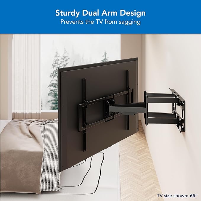 Mount-It! Heavy Duty XXL Full Motion TV Wall Mount
