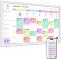 27 Inch Smart Digital Calendar Max, Wall Mountable Electronic Family Planner