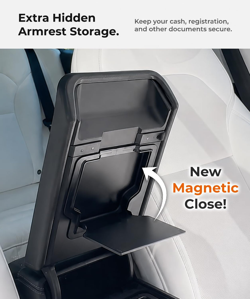 Center Console Organizer Set for Tesla Model Y Juniper & 3 Highland