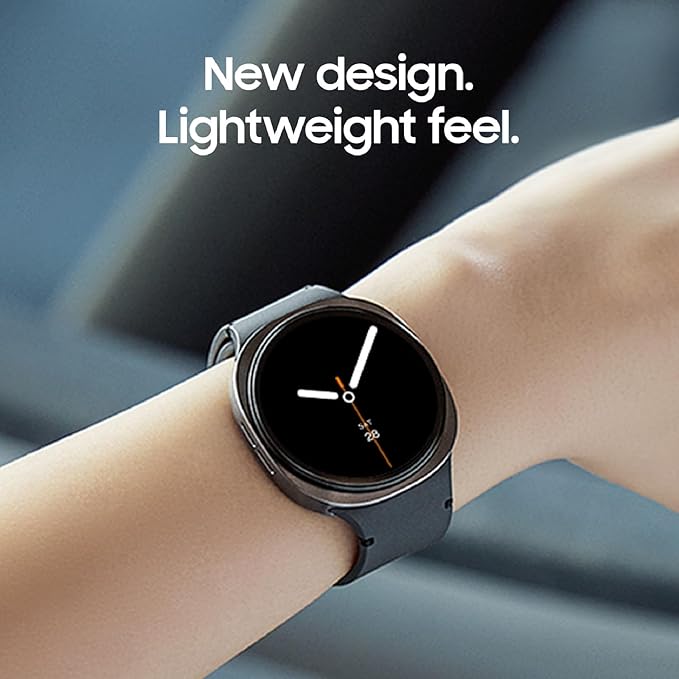 Samsung Galaxy Watch 8 44mm Bluetooth Smartwatch, Cushion Design, Fitness
