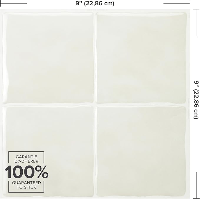 SMART TILES Peel and Stick Backsplash