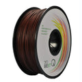 Real Wood PLA 1.75mm 3D Printer Filament, Dimensional Accuracy +/- 0.03 mm, 1KG Spool, 30% Real Wood-infill (Rosewood)