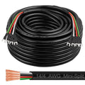 MOOKEERF 14/4 AWG Mini-Split Cable - 50FT 14 AWG 4 Conductor Control Cable 300V