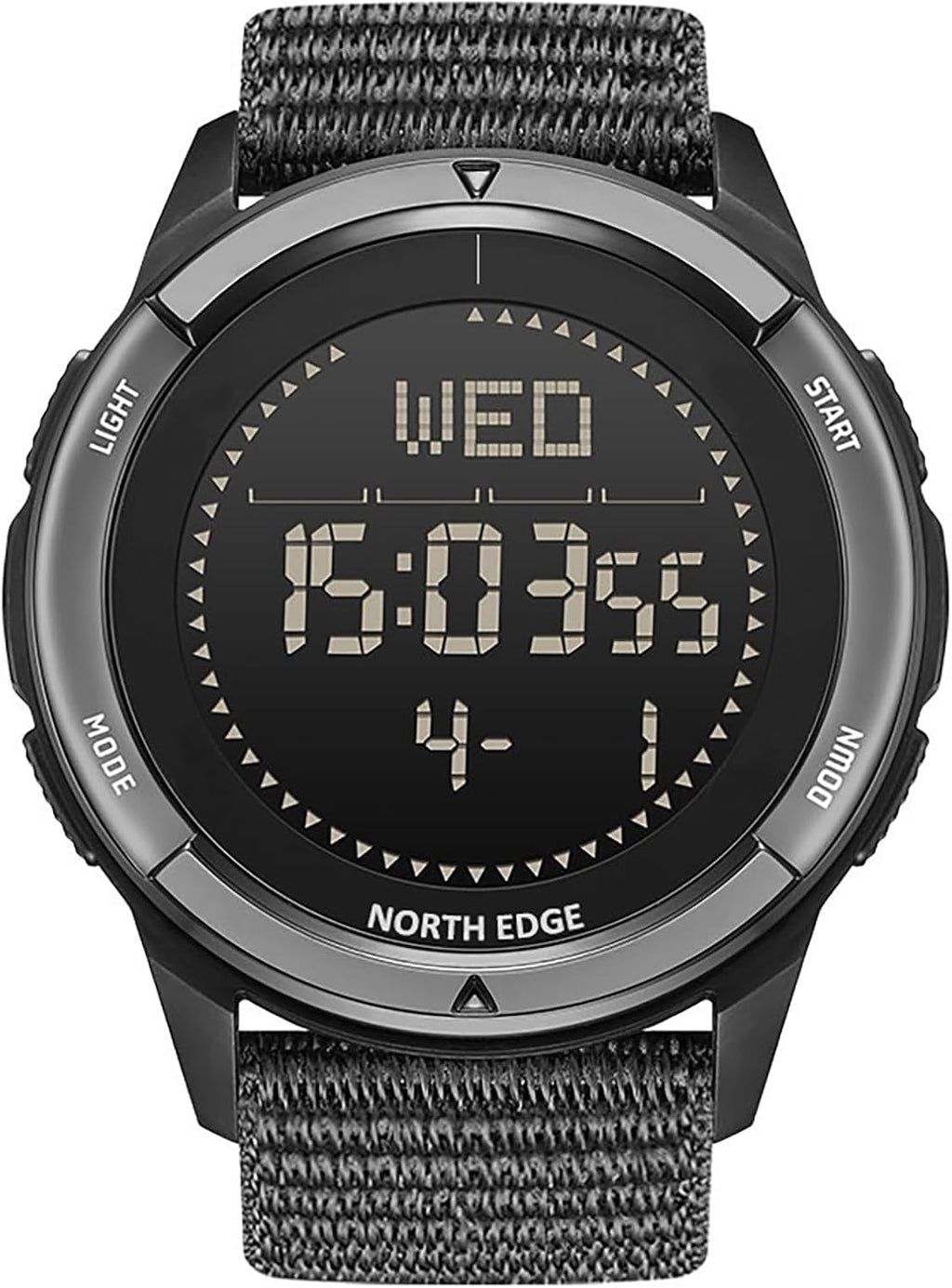 NORTH EDGE ALPS Outdoor Digital Compass Watch for Men