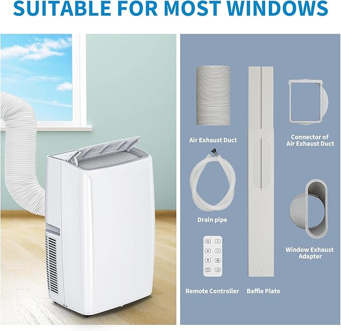 Portable Air Conditioners 14, 000 BTU, Portable AC Unit