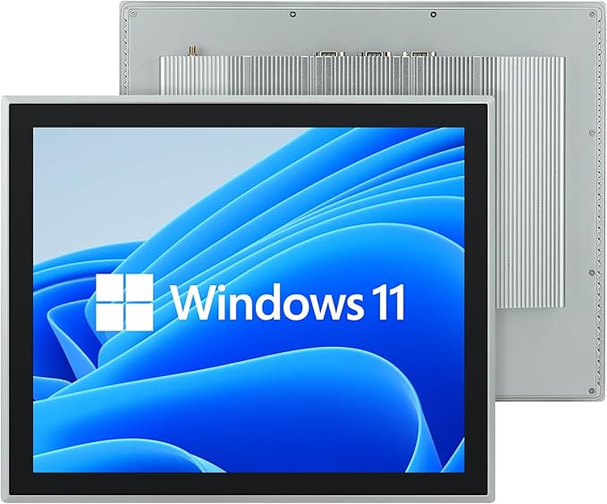 19-Inch Industrial Embedded Panel PC, Ratio 4:3 Multi-Touchscreen-Monitor