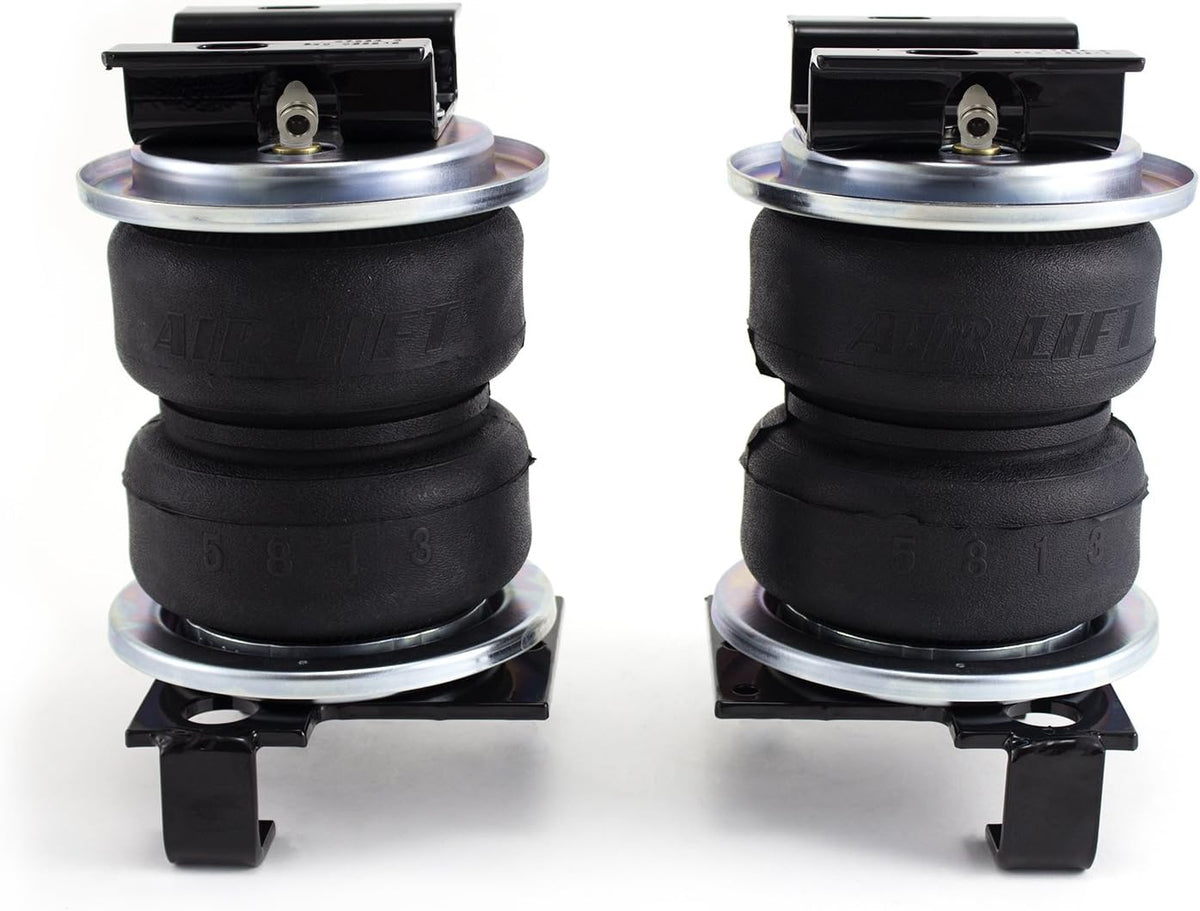 air lift 57275 loadlifter 5000 air spring suspension, close-up detail