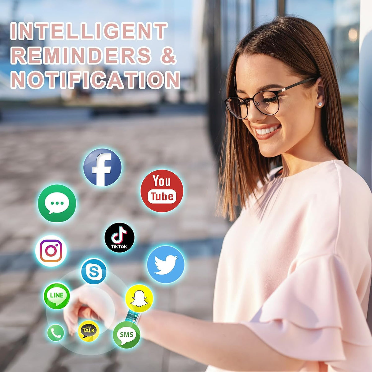 fitness tracker with 24/7 heart rate blood pressure, package contents