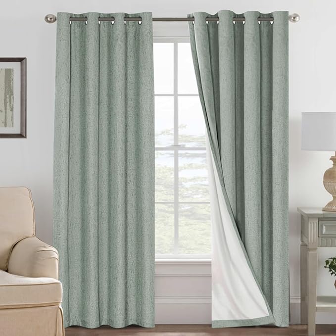 H.VERSAILTEX 100% Blackout Curtains