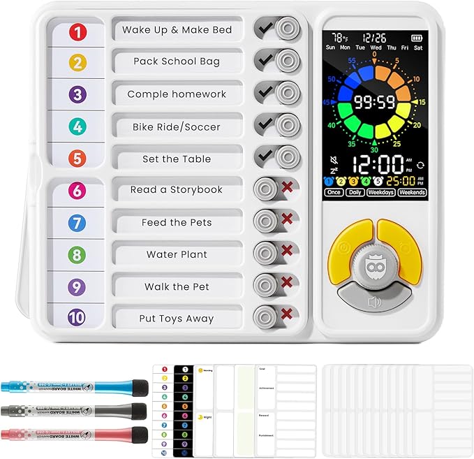 3-in-1 Visual Timer & ADHD Tool