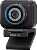 YOLOLIV YoloCam S3-4K Streaming Webcam, DSLR-Like Control, Cinematic Effects