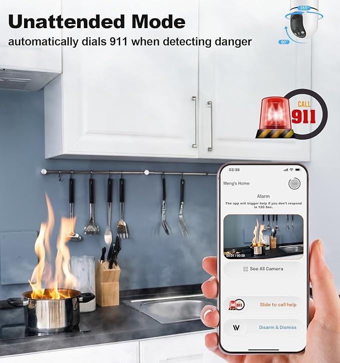 Indoor Security Camera - 5G&2.4G WiFi Cameras