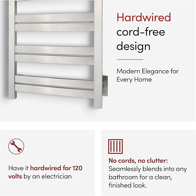WarmlyYours Heated Towel Warmer