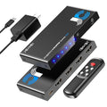 JCHICI HDMI Switch 3 in 1 Out, 4K@60Hz Switcher Splitter, Auto-Switching HDMI