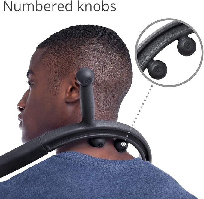 Body Back Buddy Elite – USA Made – Trigger Point Massage Tool, Shoulder Neck