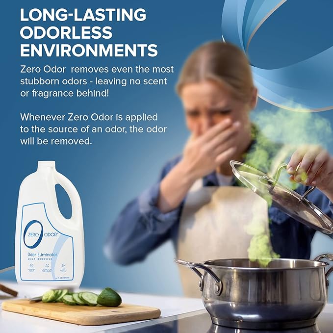 Zero Odor - Multi-Purpose Strong Odor Eliminator (2-Pack)