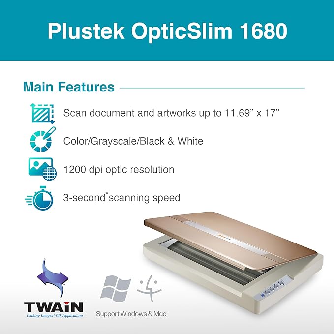 Plustek OpticSlim 1680