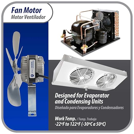 Appli Parts APFM-102E 10W refrigeration condenser and evaporator motor 220V