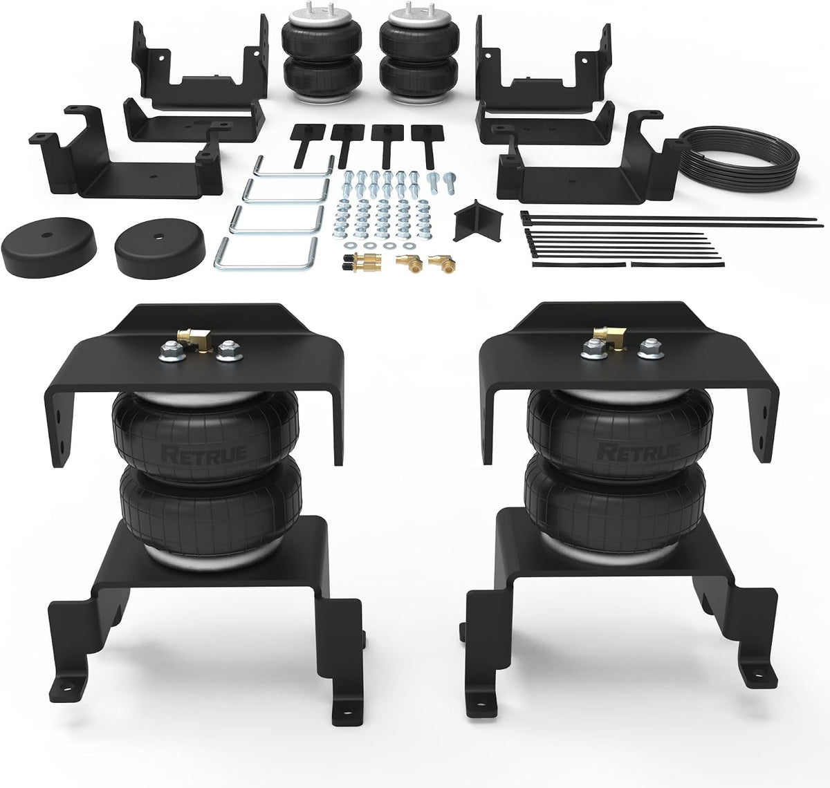 RETRUE Rear Air Bags Suspension Kit for 2009-2014 Ford F150