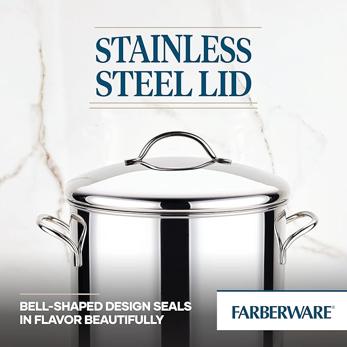 Farberware 50008 Classic Stainless Steel Stock Pot/Stockpot