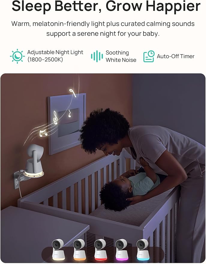 Dr.Care LumiView Plus Smart WiFi Baby Monitor
