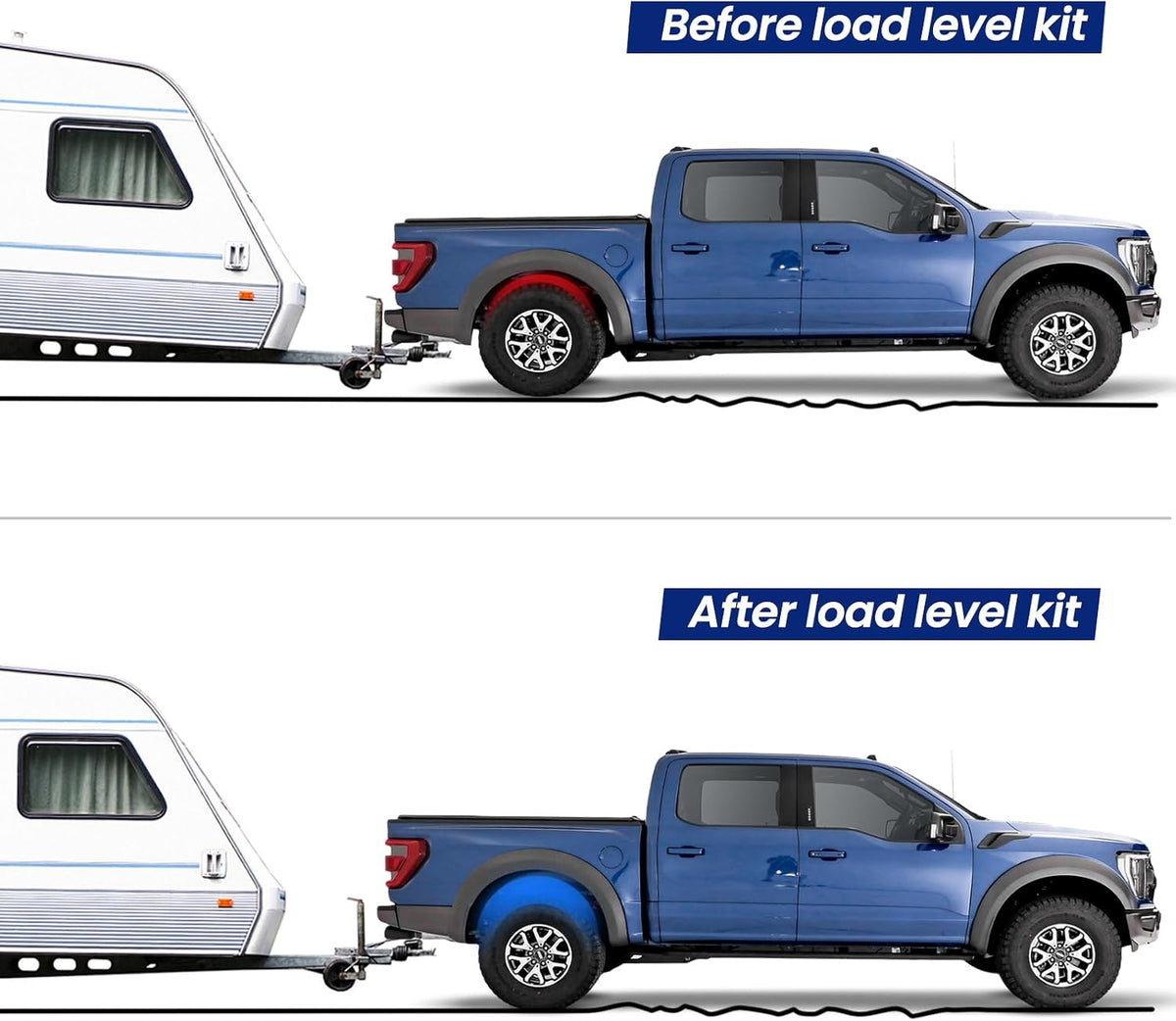 rear air spring bag suspension kits for ram on a desk or shelf