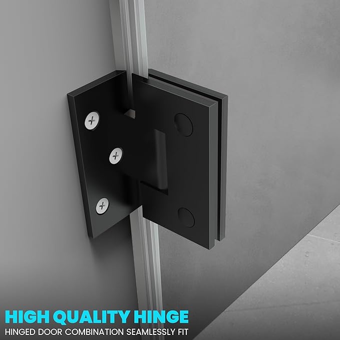 Bathroom Hinged Shower Door