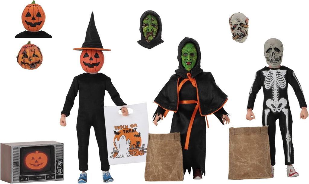 NECA Halloween 3: Season of the Witch - 8” Scale Clothed Action Figure Set