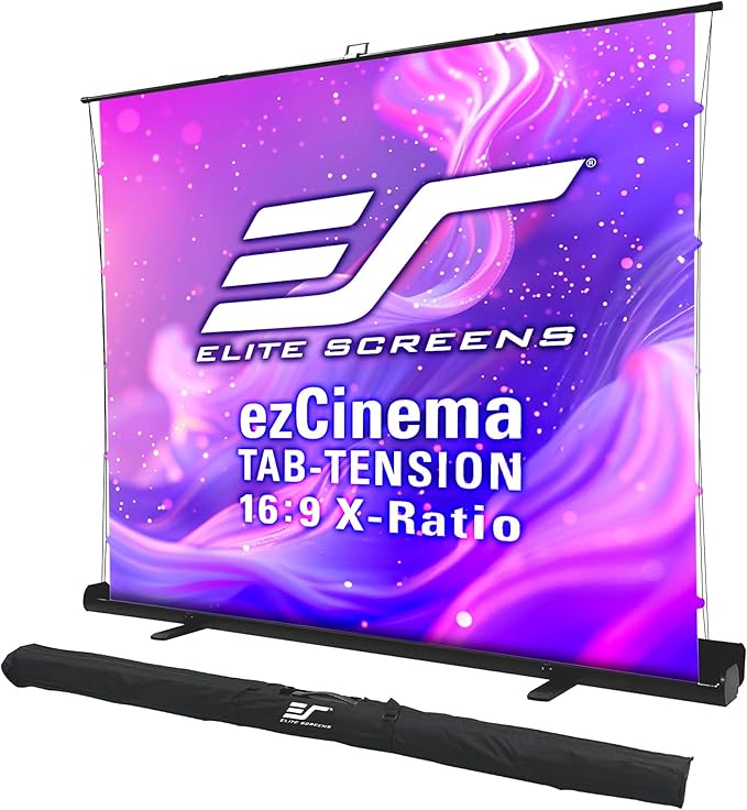 Elite Screens ezCinema Tab-Tension 16:9 X-Ratio Portable Projector Screen