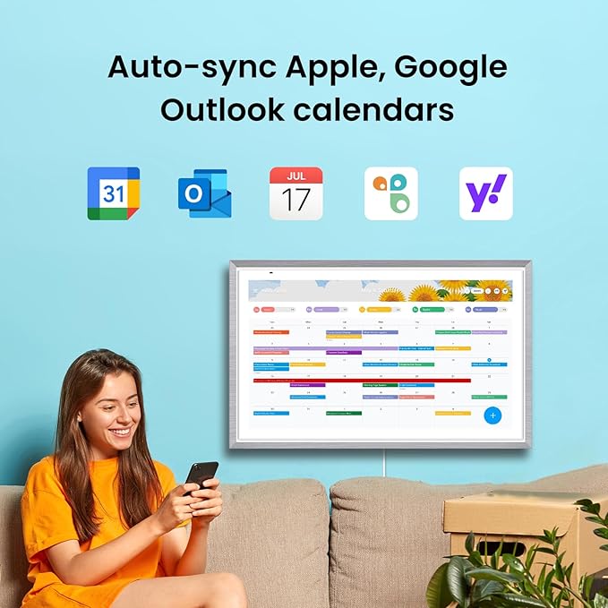 ApoloSign 27" Digital Calendar: Dual Mode Calendars