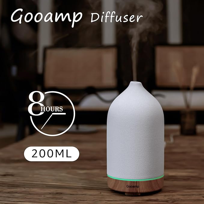 200ML Ceramic Essential Oil Diffuser (Set of 2)