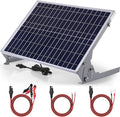 SUNER POWER 30W 12V Solar Battery Charger Maintainer, Built-in Smart MPPT