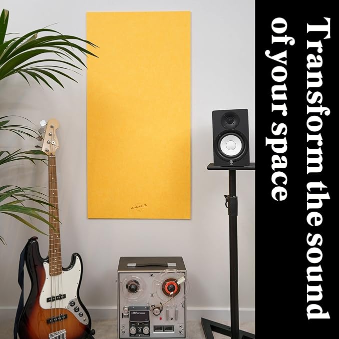 AudioSilk Acoustic Panel, Mid Grey