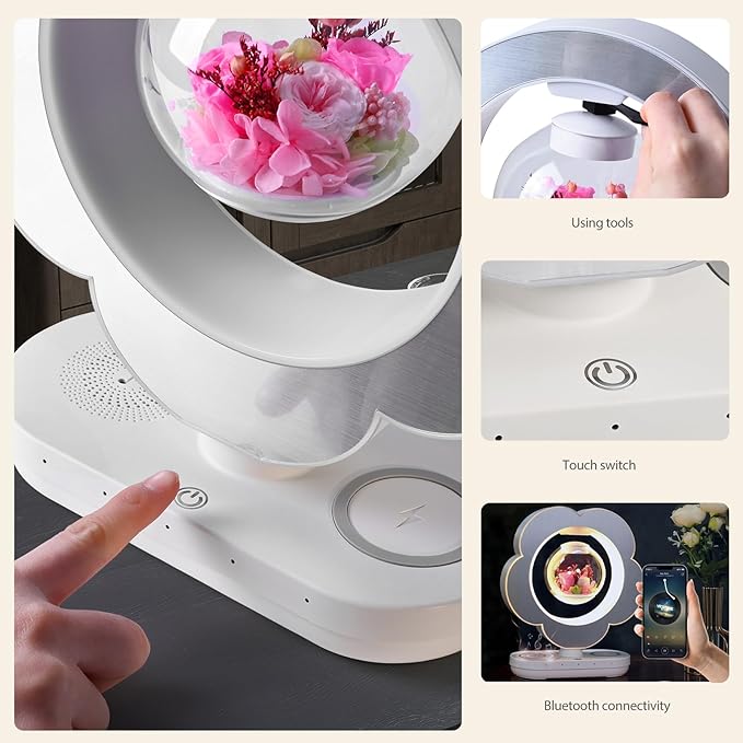 LoveLin Floral Preserved Rose Flowers