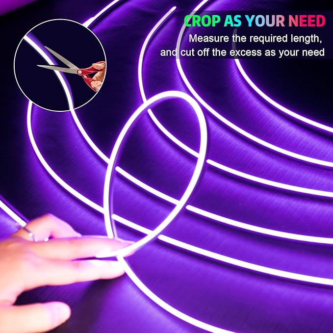Acrylic Interior Car LED Strip Light