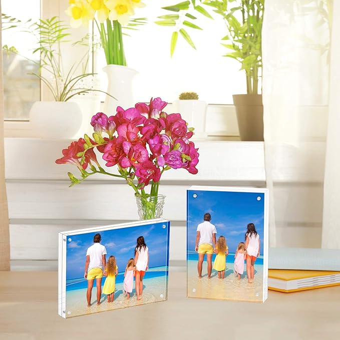 Meetu Acrylic Picture Frame 8x10 (2 Pack)