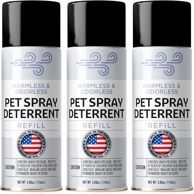 Berkland Refill for PetSafe SSSCat Motion Sensor Device – Gentle Pet Training (3-Pack)