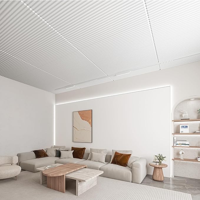 Art3d 6-Pack Slat Design 3D Wall Panels