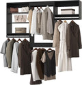 Modular Closet System, Wood Tower Closet Storage