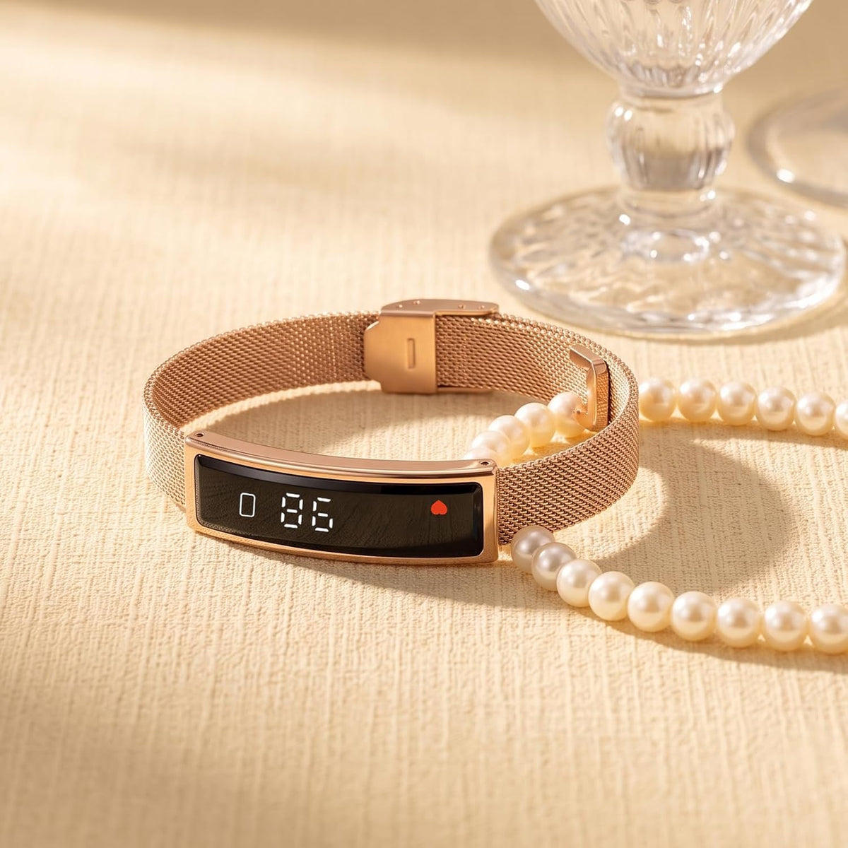 Smart Bracelet for Men Women with 2 Bands 24/7 Fitness Health Tracker